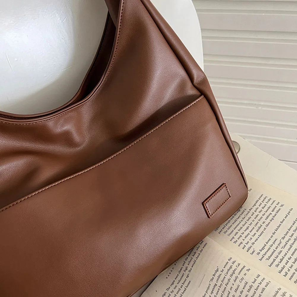Nord Taschen | Large Trendy Black Leather Handbag