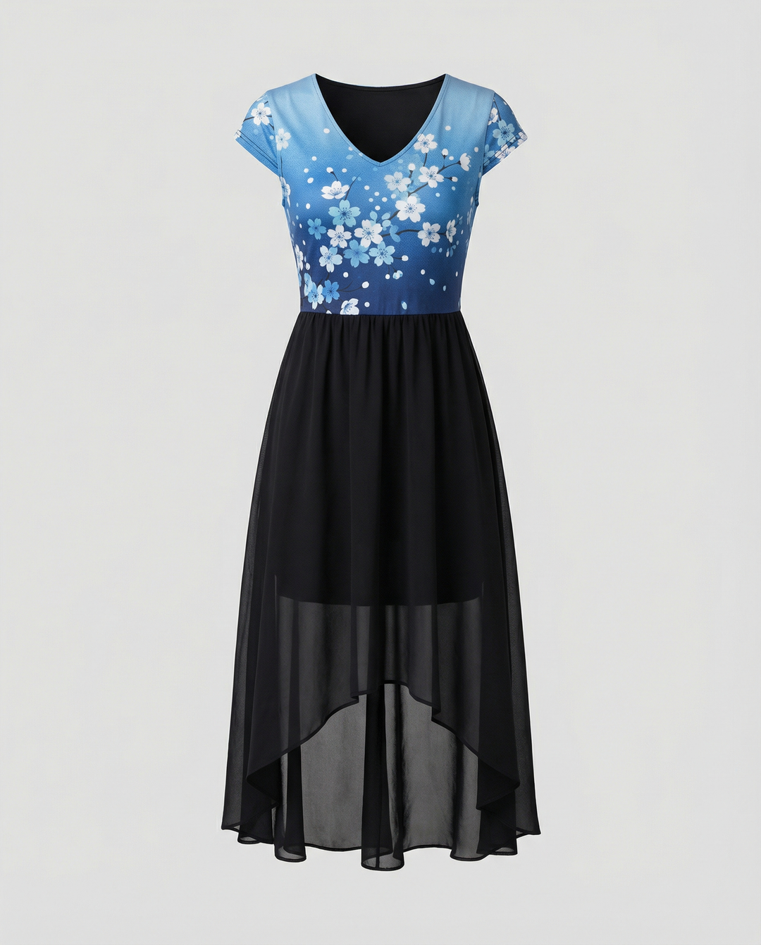 Elegantes Chiffon Partykleid Damen