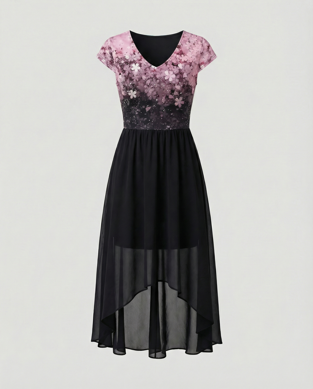 Elegantes Chiffon Partykleid Damen