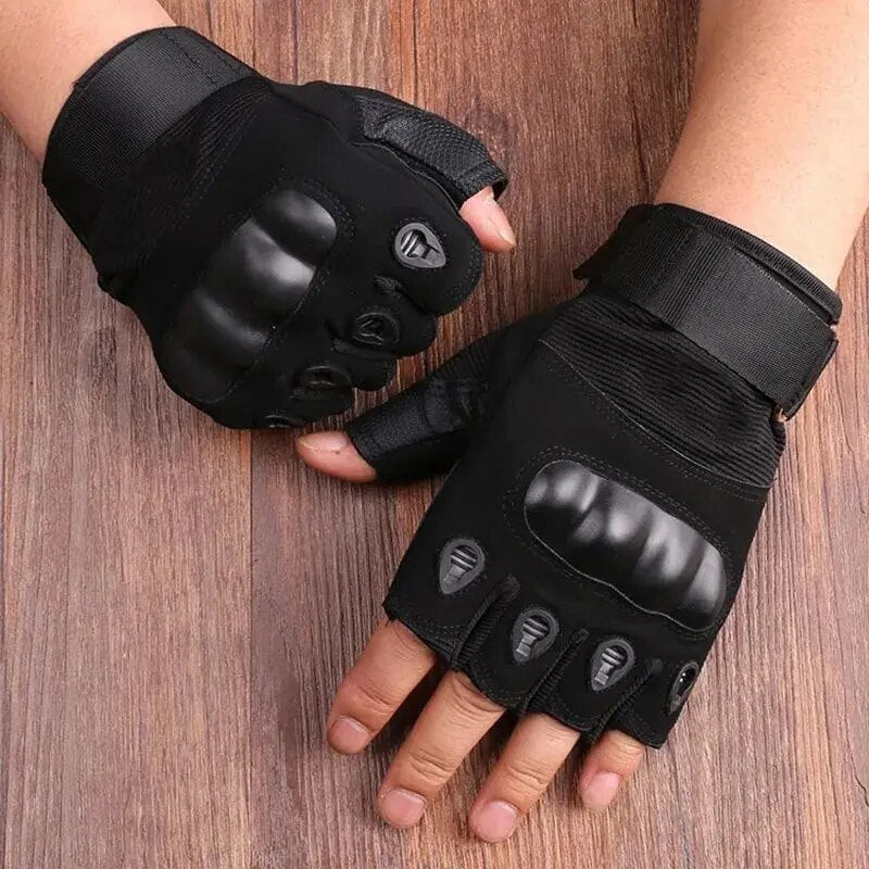Tactical Hard Knuckle Half Finger Handschuhe