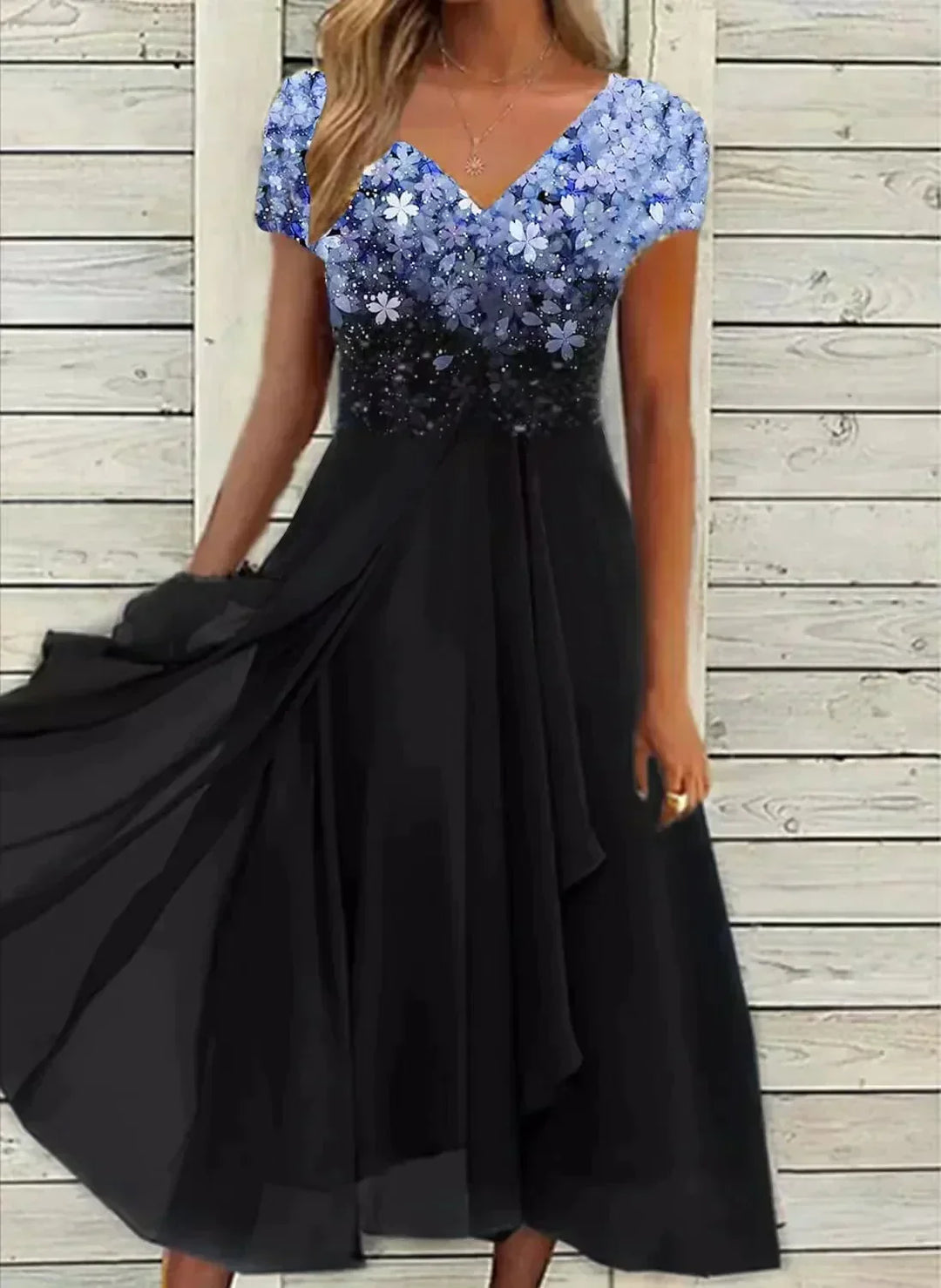 Chiffon-Partykleid