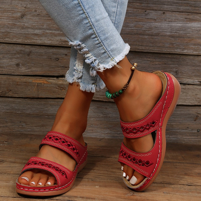 Orthopädische Sandalen mit Polsterung
