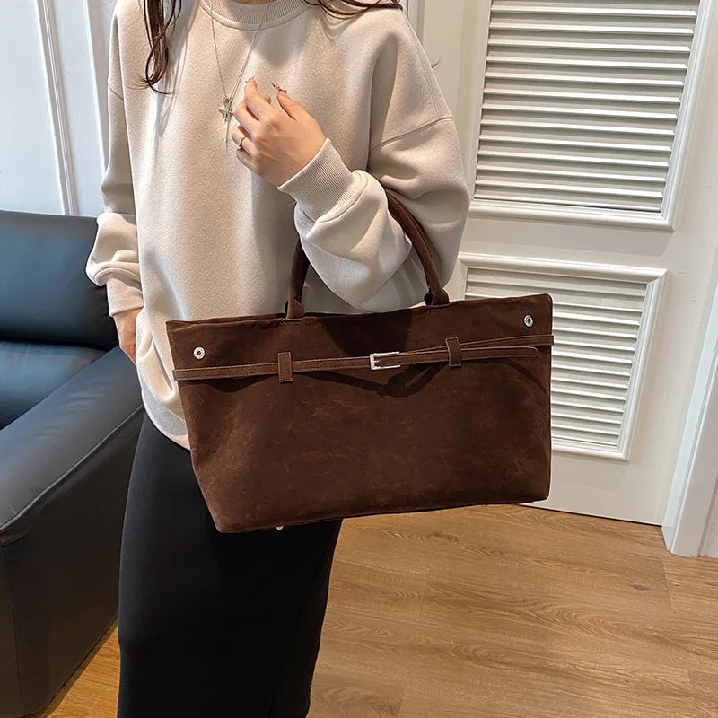 Nord Taschen | Suede Shoulder Handbag