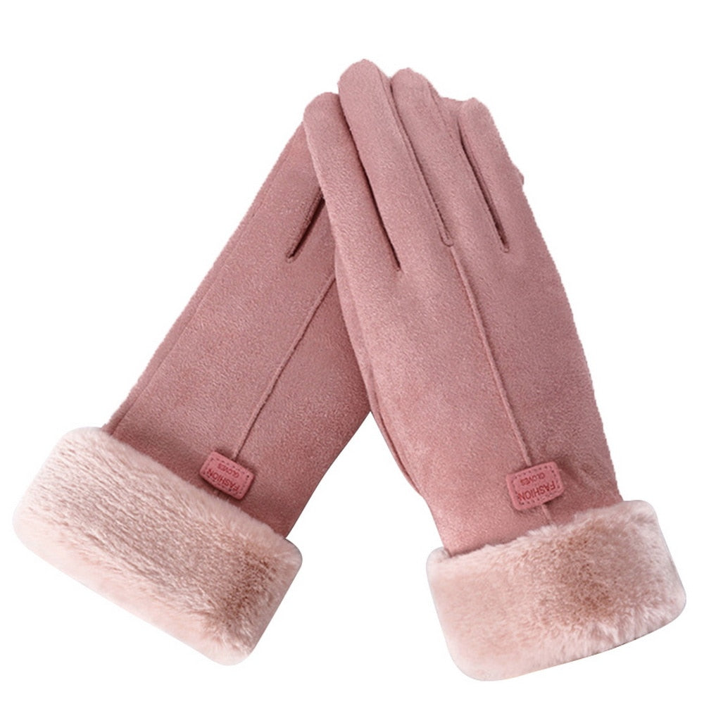 Nord Taschen - Schicke und Stilvolle Winter Furry Handschuhe für Frauen