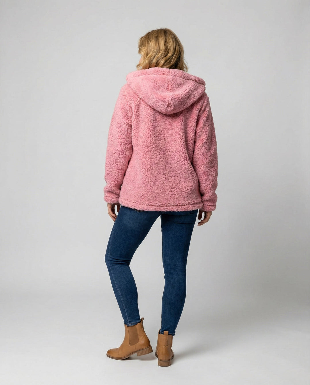 Teddy Fleecejacke Damen