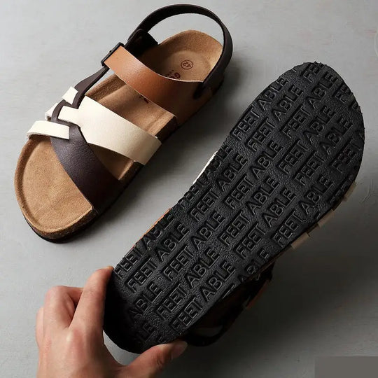 Nord Taschen | Orthopädische Premium Ledersandalen