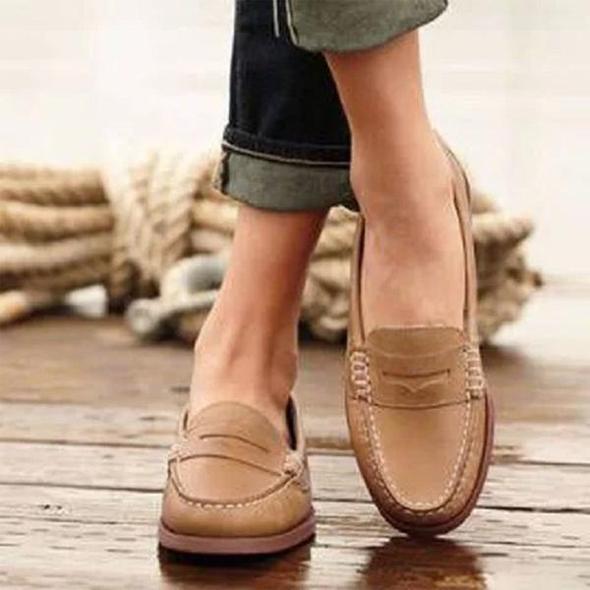 Hochwertige orthopädische Slip-on loafers
