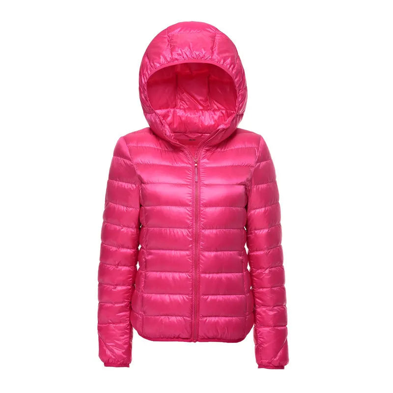 Steppjacke mit Kapuze - Leichte Übergangsjacke für Alltag und Outdoor