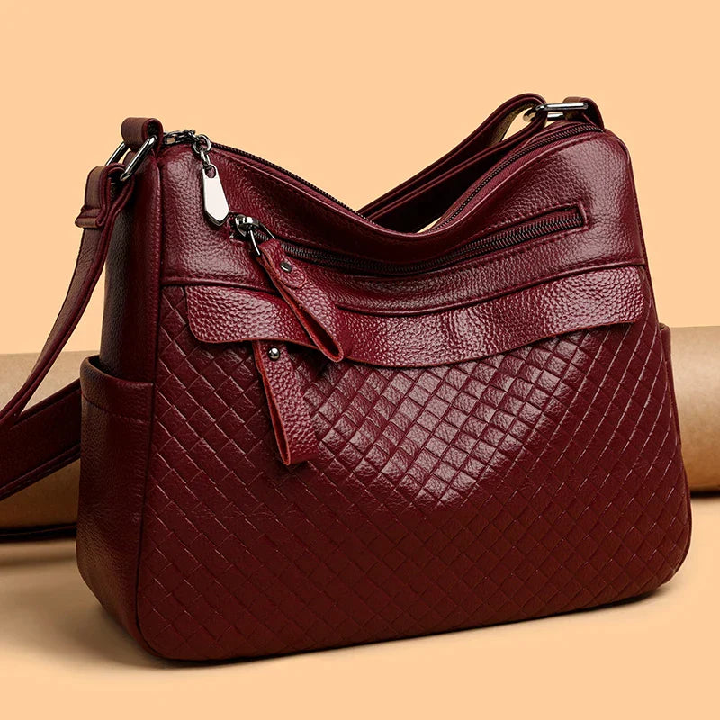 Nord Taschen | Woven Vegan Kuhhaut Umhängetasche