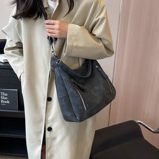 Nord Taschen | Large Suede Handbag