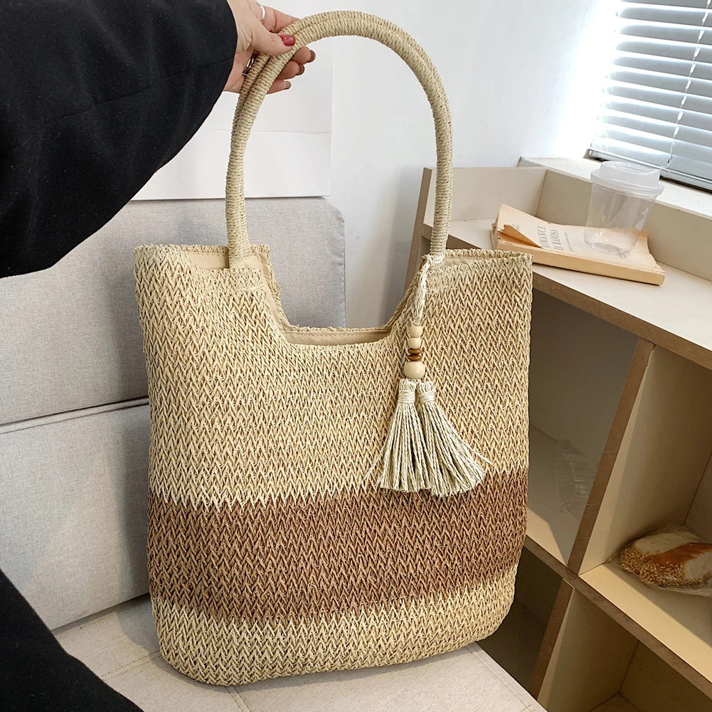 Nord Taschen | Beach Straw Handbag