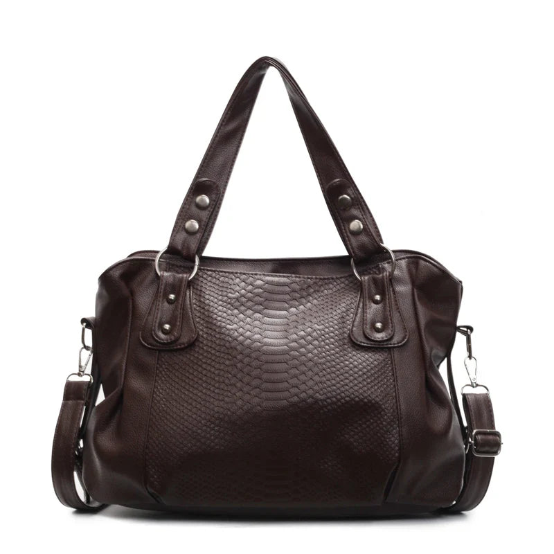 Nord Taschen | Luxury Scaly Leather School Handbag