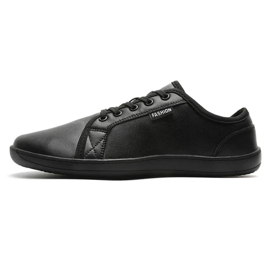 Minimalistische Leder Barfußlaufschuhe