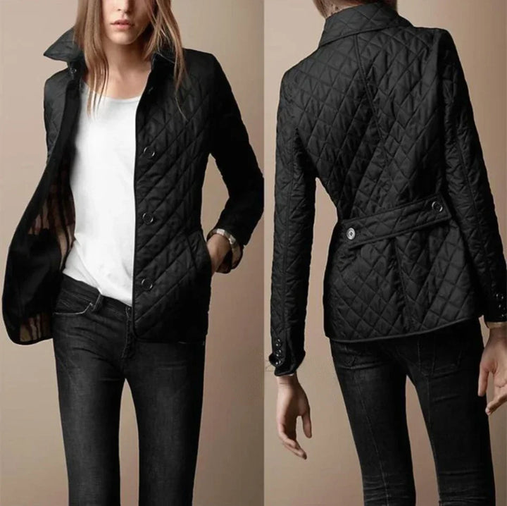 Damen Diamond Quilted Freizeitjacke