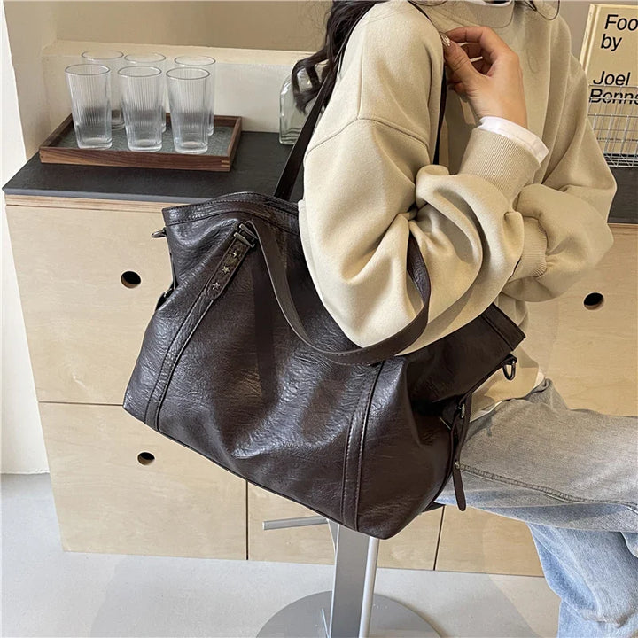 Nord Taschen | Large Handbag for School in Leather