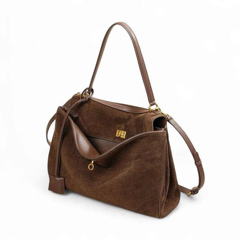 Nord Taschen | Large Chic Suede Handbag