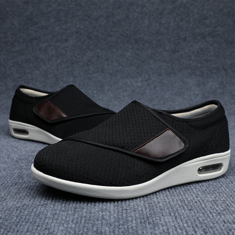 Schwarz diabetikerschuhe