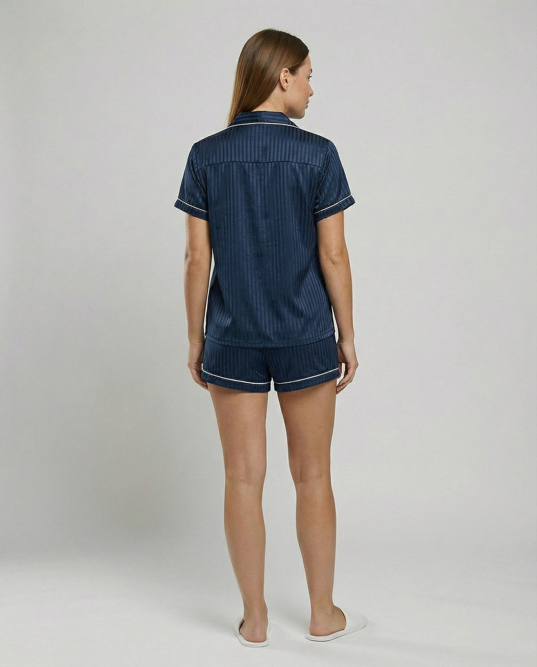 Satin Komfort Pyjama Set Damen