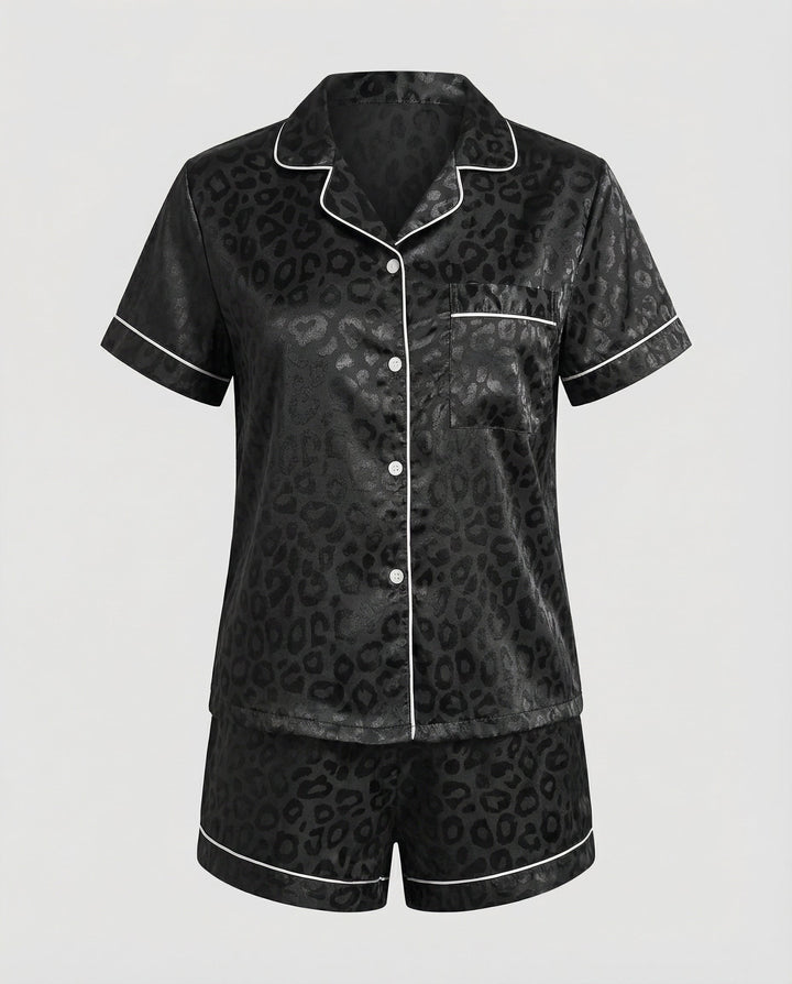 Satin Komfort Pyjama Set Damen