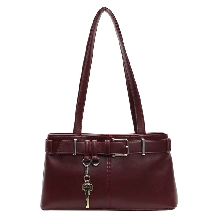 Nord Taschen | Elegant Leather Handbag with Shoulder Strap