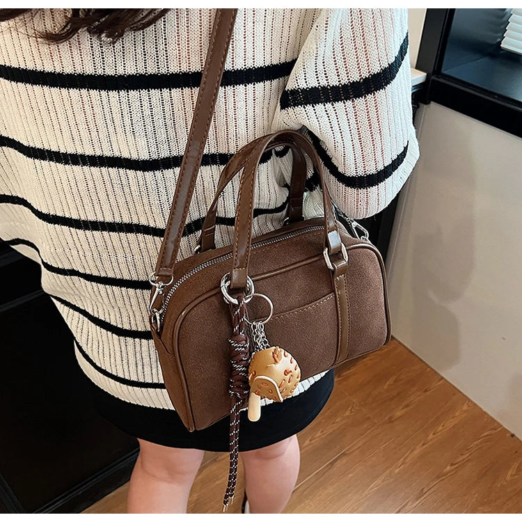 Nord Taschen | Suede Shoulder Handbag