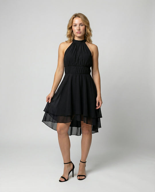Bezauberndes Rüschen Sommerkleid Damen