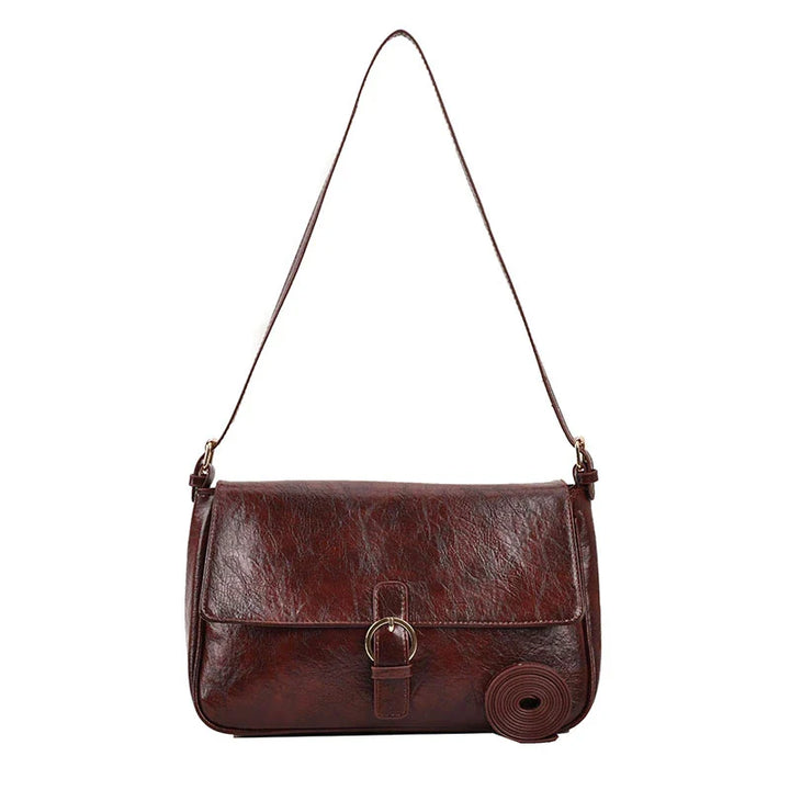 Nord Taschen | Retro Smooth Leather Shoulder Handbag