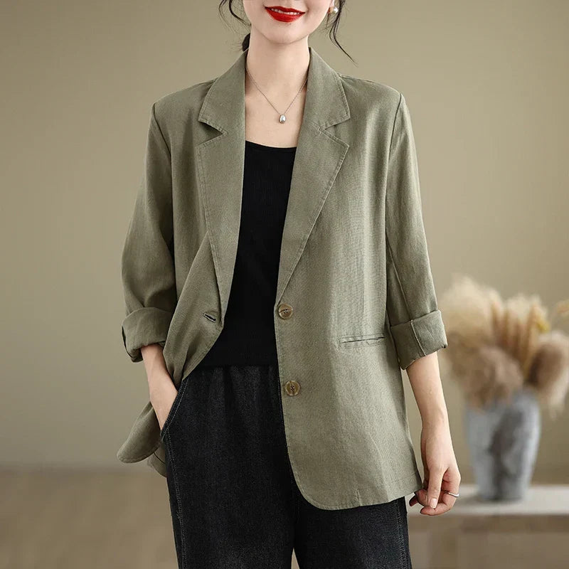 Leinenjacke