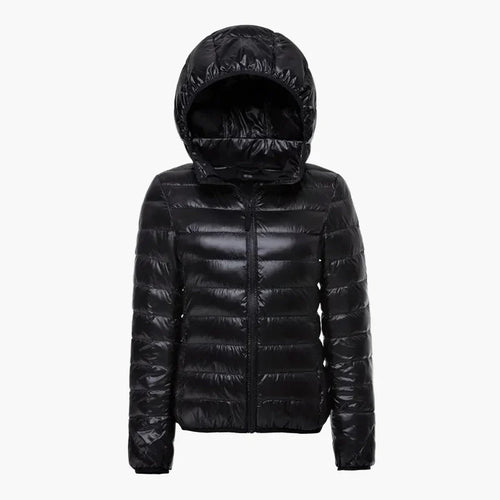 Steppjacke mit Kapuze - Leichte Übergangsjacke für Alltag und Outdoor