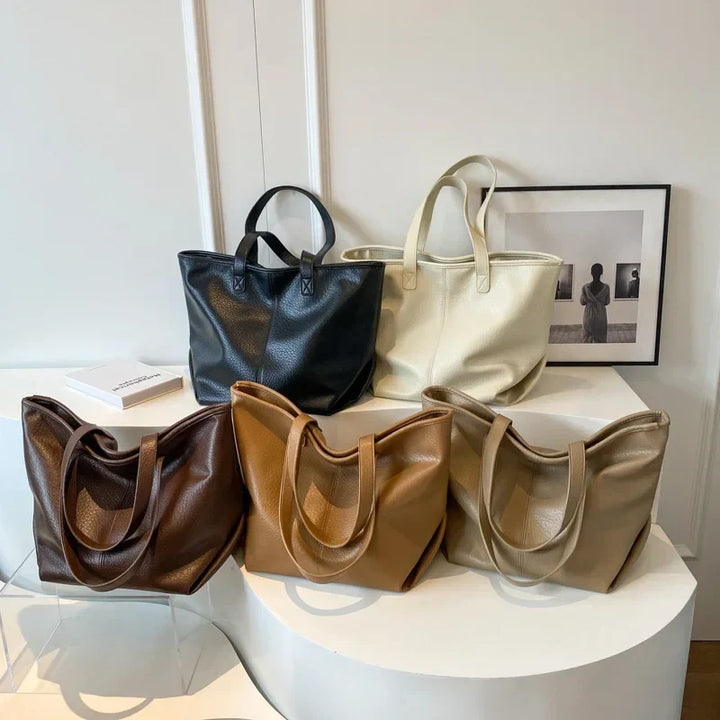 Nord Taschen | Large Trendy Tote Bag in Leather
