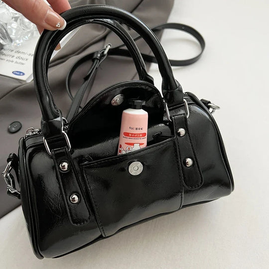 Nord Taschen | Elegant Patent Leather Handbag