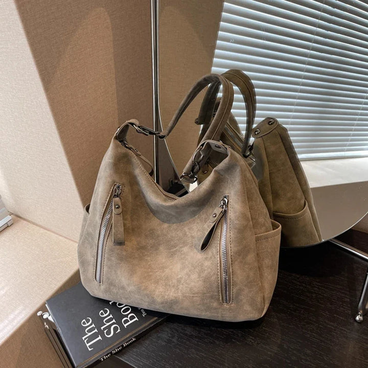 Nord Taschen | Large Suede Handbag