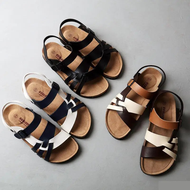 Nord Taschen | Orthopädische Premium Ledersandalen