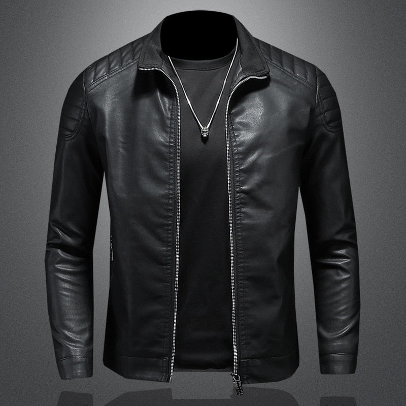 Lederjacke