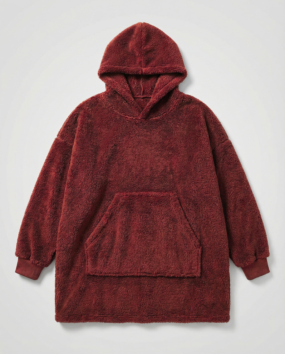 Oversize Flanell Hoodie Unisex