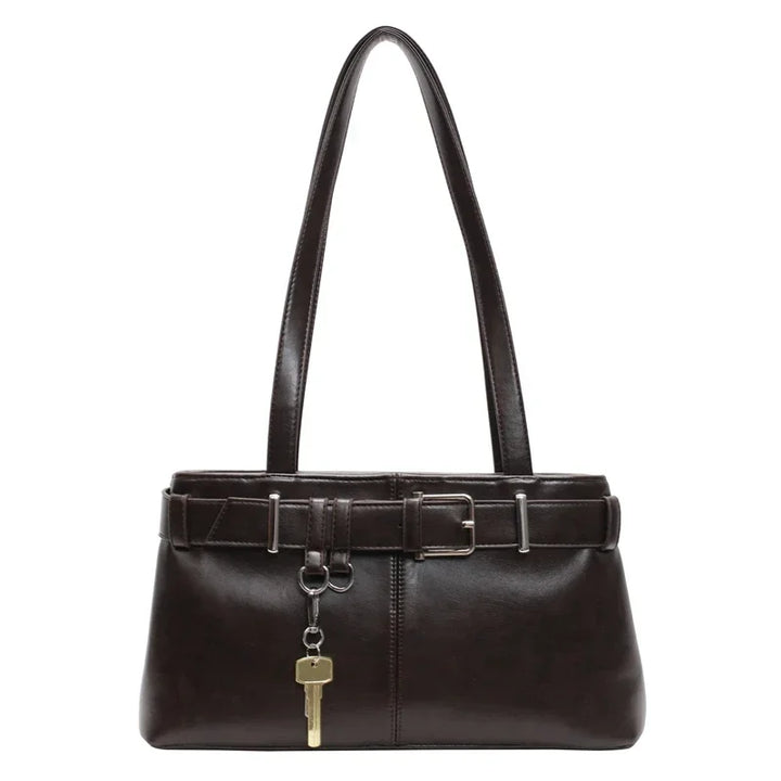 Nord Taschen | Elegant Leather Handbag with Shoulder Strap