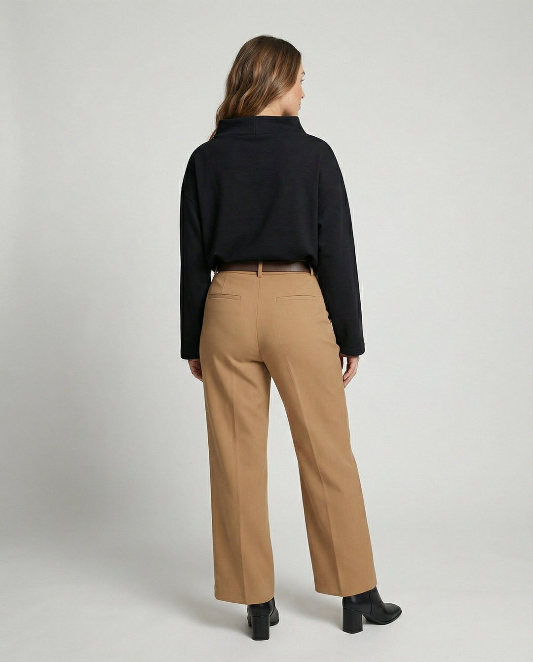 Oversize Rollkragenpullover Damen