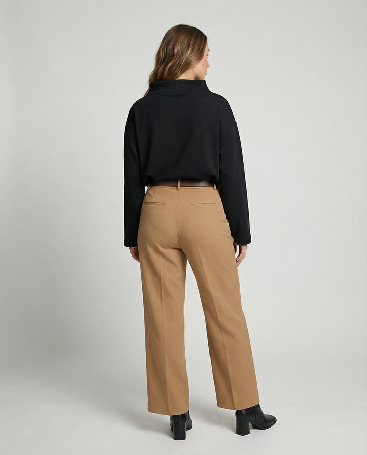 Oversize Rollkragenpullover Damen