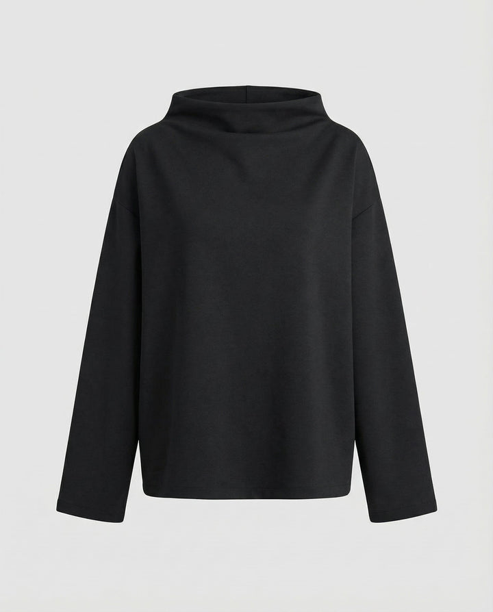 Oversize Rollkragenpullover Damen