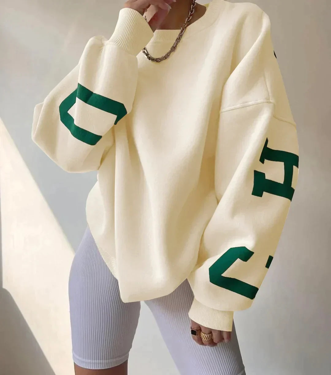 Sweatshirts mit seitlichem Druck