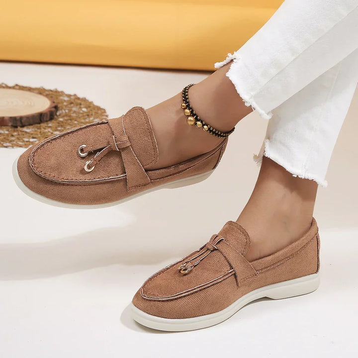 Elegante Wildleder-Loafer für Damen