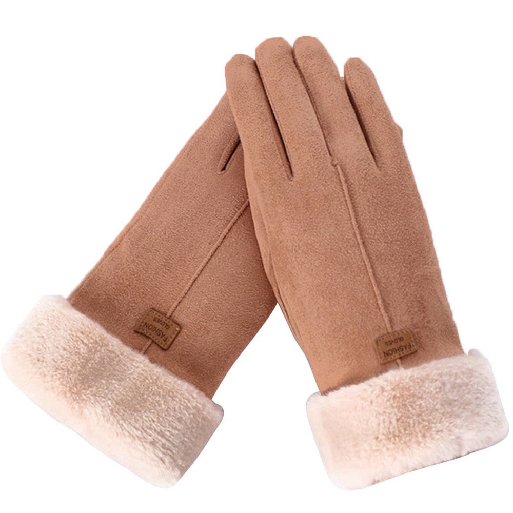 Nord Taschen - Schicke und Stilvolle Winter Furry Handschuhe für Frauen