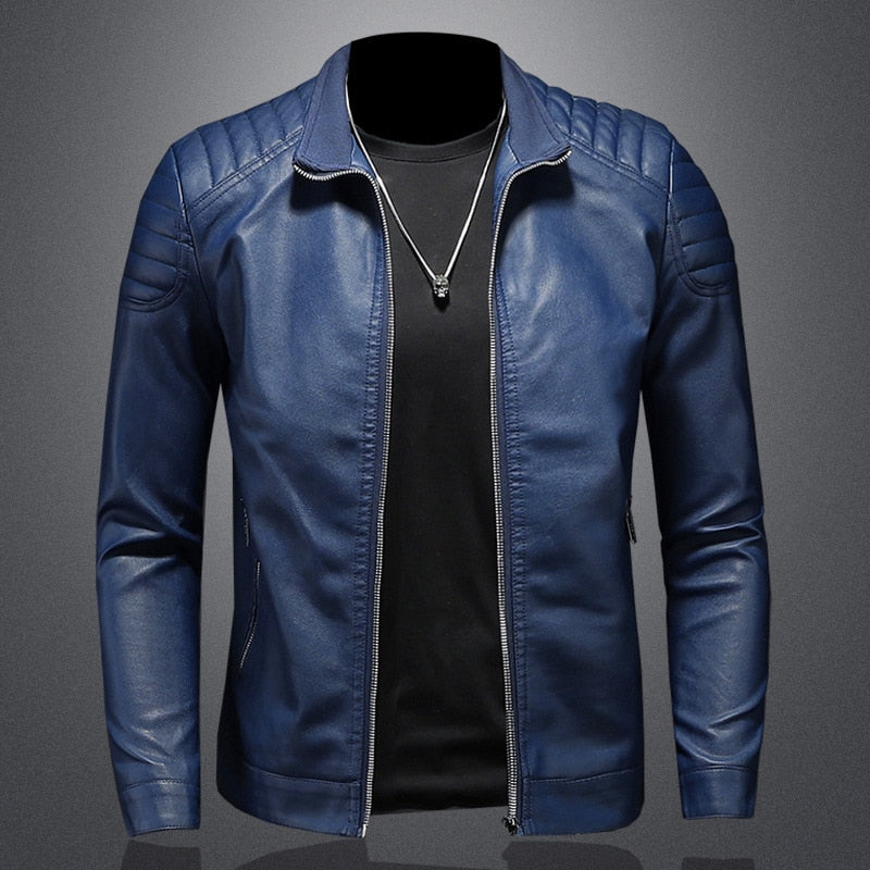 Lederjacke