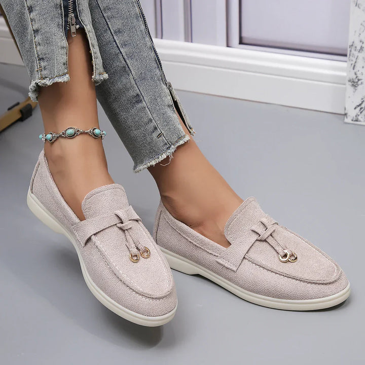 Elegante Wildleder-Loafer für Damen