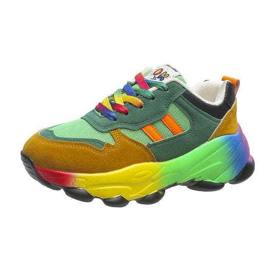 Stilvolle bunte orthopädische Sneakers