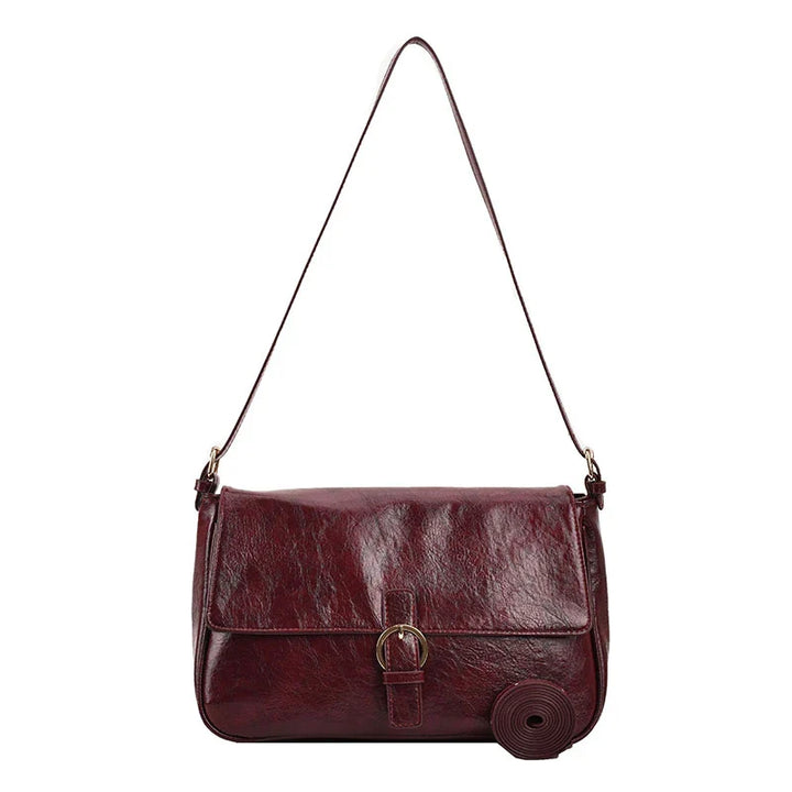 Nord Taschen | Retro Smooth Leather Shoulder Handbag