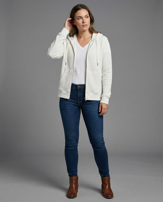 Karierte Damen Freizeitjacke