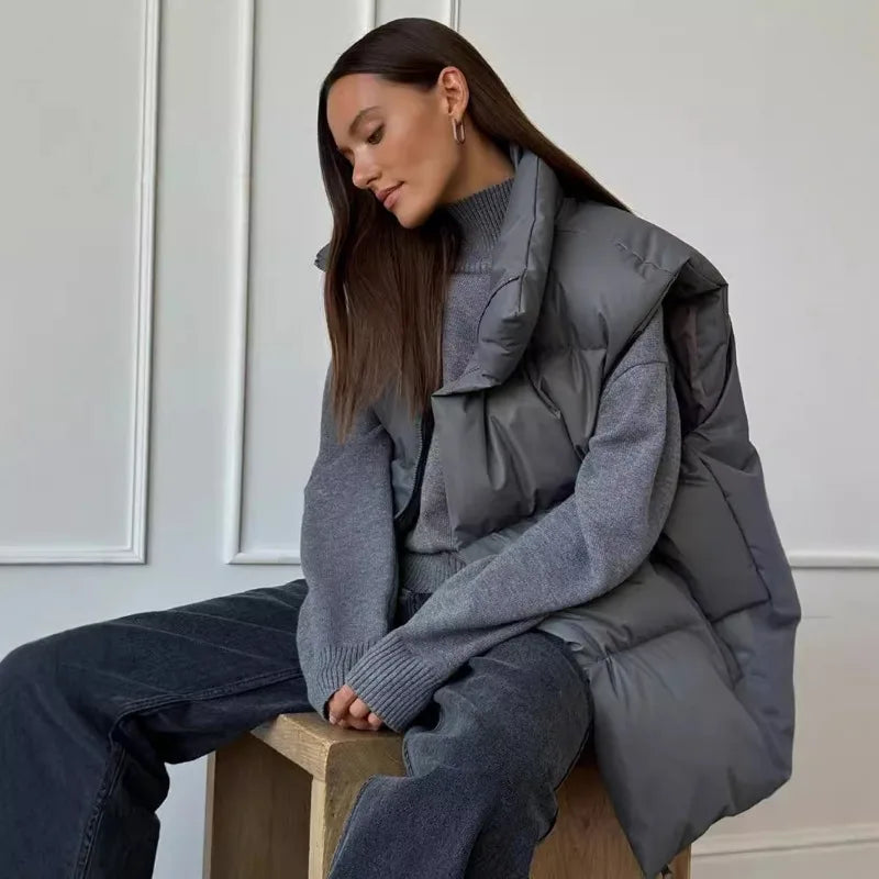 Gepolsterte Weste für Damen