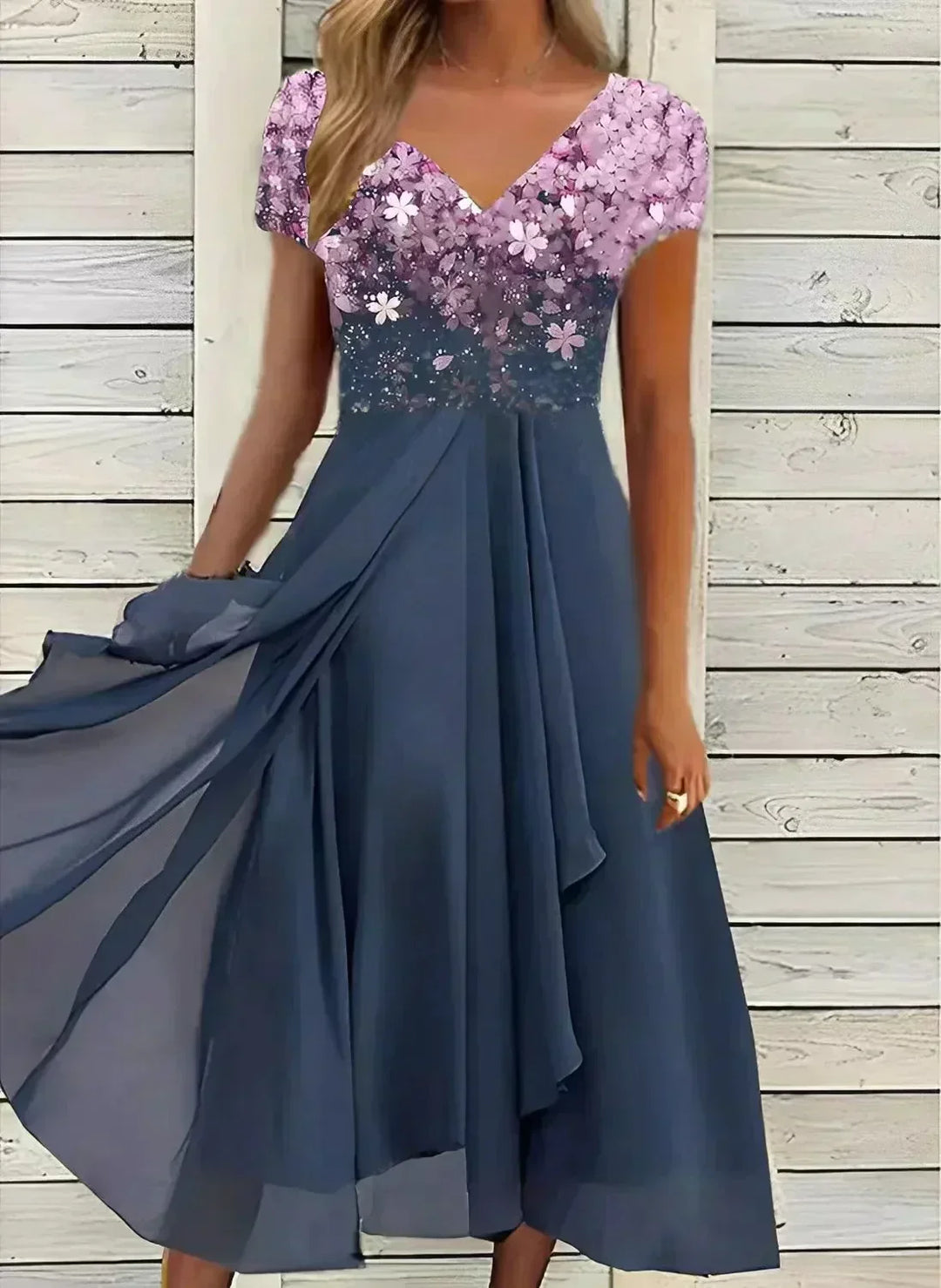 Chiffon-Partykleid