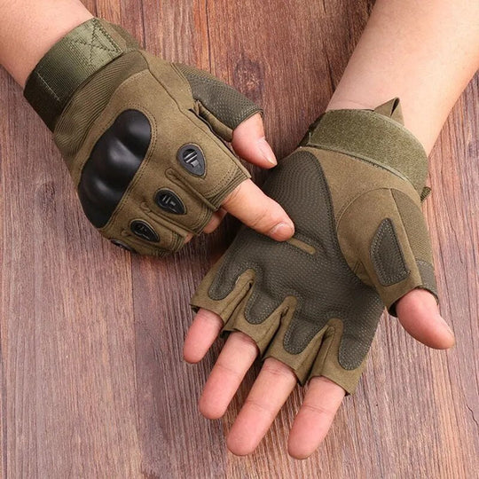 Tactical Hard Knuckle Half Finger Handschuhe